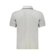 North Sails Brown Cotton Men Polo Shirt