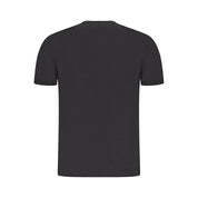 North Sails Black Cotton Men T-Shirt