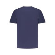 North Sails Blue Cotton Men T-Shirt
