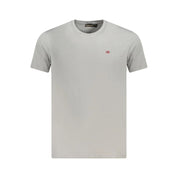 Napapijri Brown Cotton Men T-Shirt