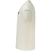 Napapijri White Cotton Men T-Shirt