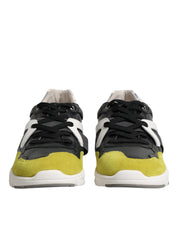 Dolce & Gabbana Multicolor Lace Up Low Top Men Sneakers Shoes