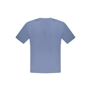 North Sails Blue Cotton Men T-Shirt