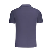 North Sails Blue Cotton Men Polo Shirt