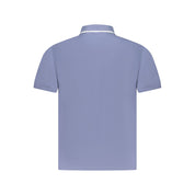 North Sails Blue Cotton Men Polo Shirt