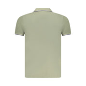 Norway 1963 Green Cotton Men Polo Shirt