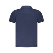 Accademia Militare Blue Cotton Polo Shirt