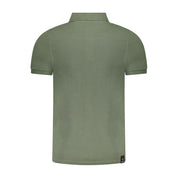 Accademia Militare Green Cotton Polo Shirt