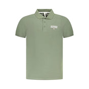 Accademia Militare Green Cotton Polo Shirt