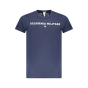 Accademia Militare Blue Cotton T-Shirt