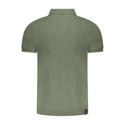 Accademia Militare Green Cotton Polo Shirt