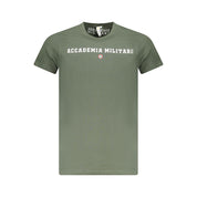 Accademia Militare Green Cotton T-Shirt