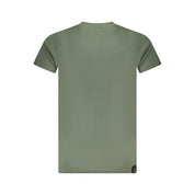 Accademia Militare Green Cotton T-Shirt
