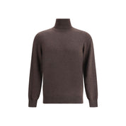 Brunello Cucinelli Brown Cashmere Cashmere Sweater