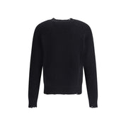 Dsquared² Black Wool Sweatshirt