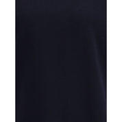 Brunello Cucinelli Blue Cotton T-Shirt