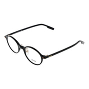 Ermenegildo Zegna Black Plastic Glasses (Frames)