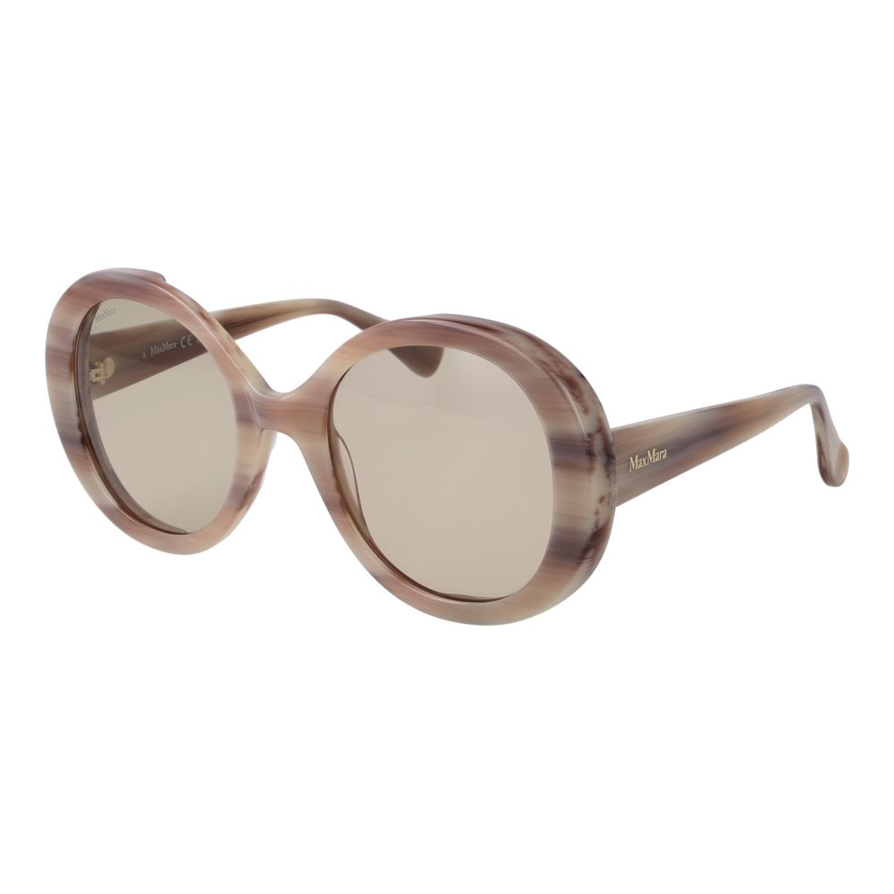 Max Mara Beige Acetate Sunglasses