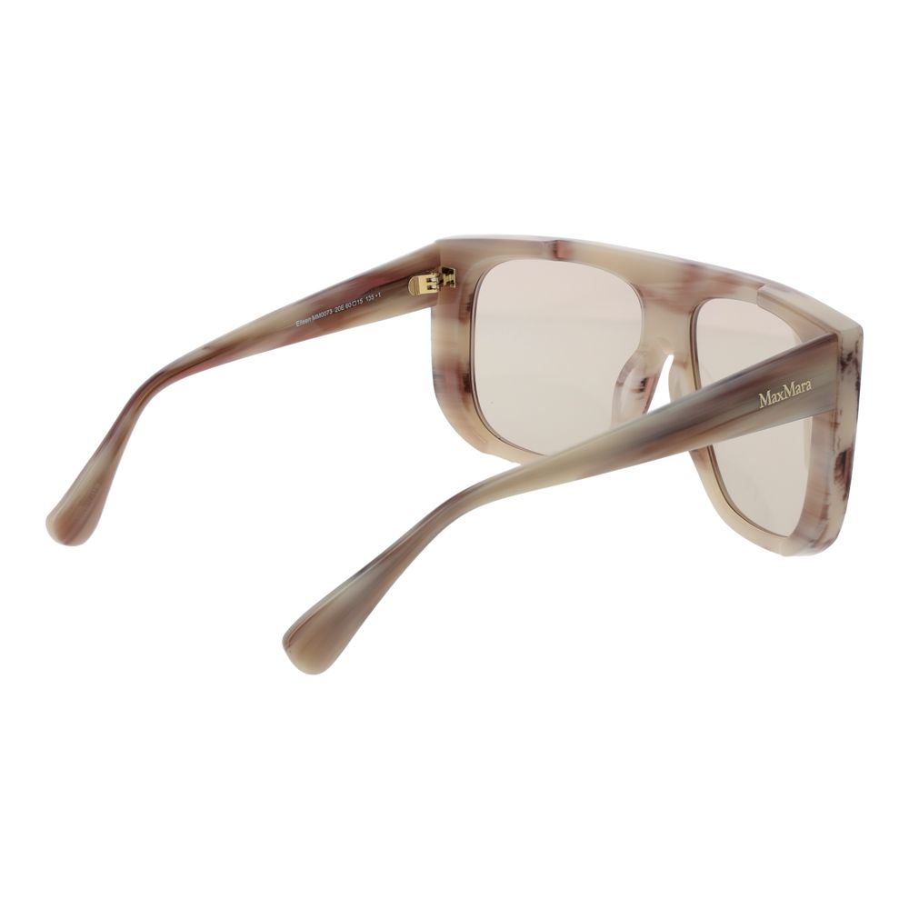 Max Mara Beige Acetate Sunglasses