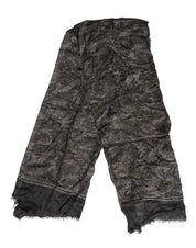 Dolce & Gabbana Camouflage Neck Warmer Wrap Foulard Scarf