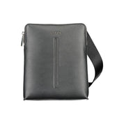 Calvin Klein Black Polyurethane Men Shoulder Bag
