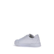 Dolce & Gabbana White Rubber Low Top Sneakers