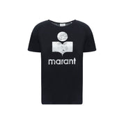 Marant Etoile Black Linen T-Shirt
