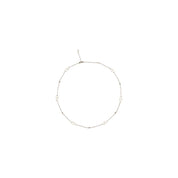 Valentino Garavani Silver Metal Necklace