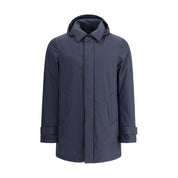 Herno Blue Goose Down Coat