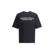 Dsquared² Black Cotton T-Shirt