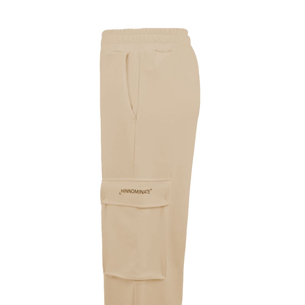 Hinnominate Beige Polyester Women Pants