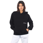 Hinnominate Black Cotton Women Hoodie