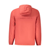 K-WAY Red Polyamide Men Jacket