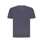 K-WAY Blue Cotton Men T-Shirt