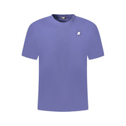 K-WAY Blue Cotton Men T-Shirt