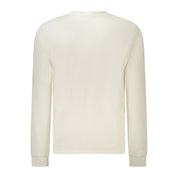 Calvin Klein White Cotton Men's Long-Sleeve T-Shirt