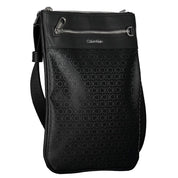 Calvin Klein Black Polyester Men's Shoulder Bag