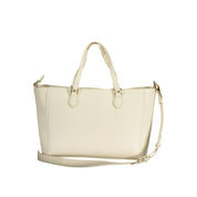 Mario Valentino White Polyurethane Women Handbag