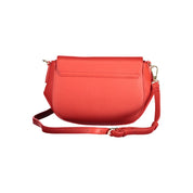 Mario Valentino Red Polyethylene Handbag