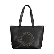 Mario Valentino Black Polyethylene Handbag