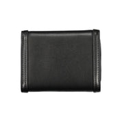 Tommy Hilfiger Black Polyurethane Women Wallet
