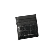 Tommy Hilfiger Black Leather Mens Wallet