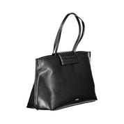 Calvin Klein Black Polyester Women Handbag