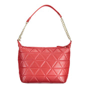 Mario Valentino Red Polyethylene Handbag