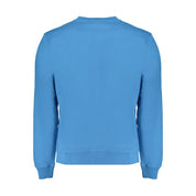 Napapijri Blue Cotton Men Sweater