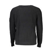 Calvin Klein Nero Wool Mens Sweater