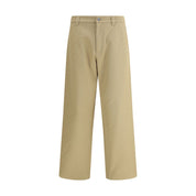 Gucci Beige Cotton Casual Pants