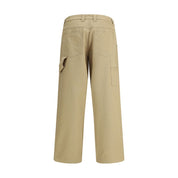 Gucci Beige Cotton Casual Pants