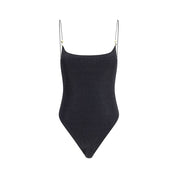 Oséree Black Polyamide One-Piece Swimsuit