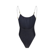 Oséree Black Polyamide One-Piece Swimsuit